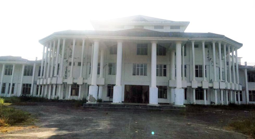 A view of the new DC office complex in Chümoukedima village. (Morung File Photo)